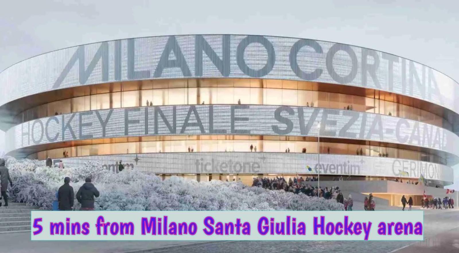 Mini Loft Fabrique - Milano Santa Giulia Hockey Arena Apartment Екстериор снимка
